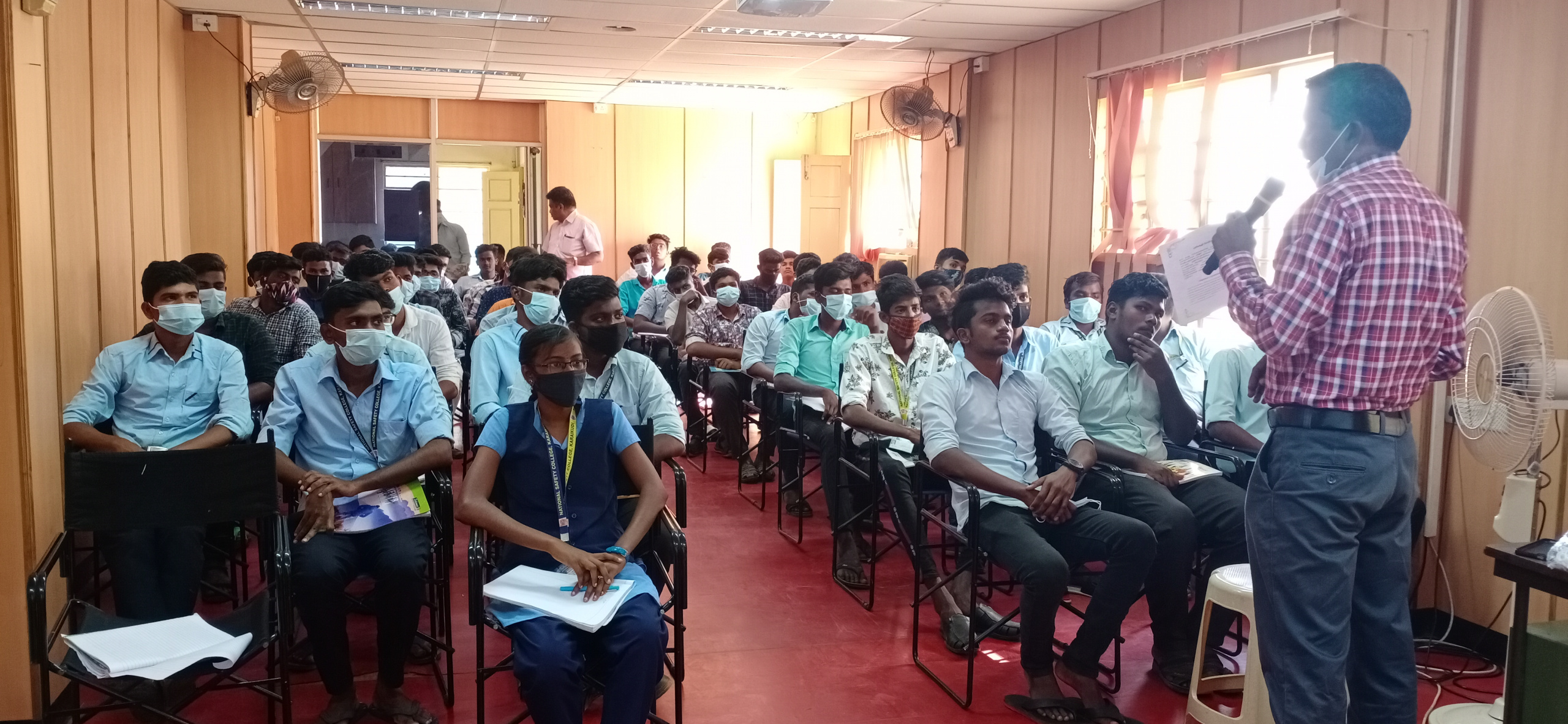 Gallery National Fire and Safety College in Karaikudi, Tamil Nadu, India